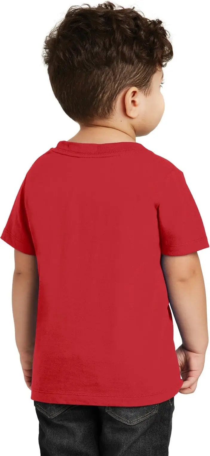 Port & Company Pc450td co Toddler Fan Favorite Tee - Bright Red