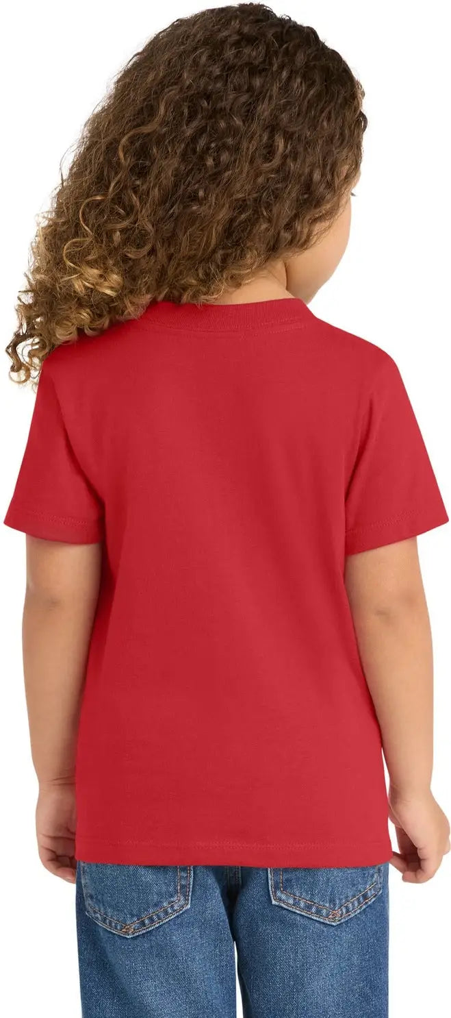 Port & Company Pc450td co Toddler Fan Favorite Tee - Bright Red