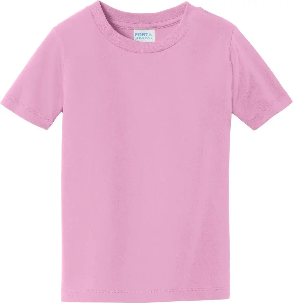 Port & Company Pc450td co Toddler Fan Favorite Tee - Candy Pink