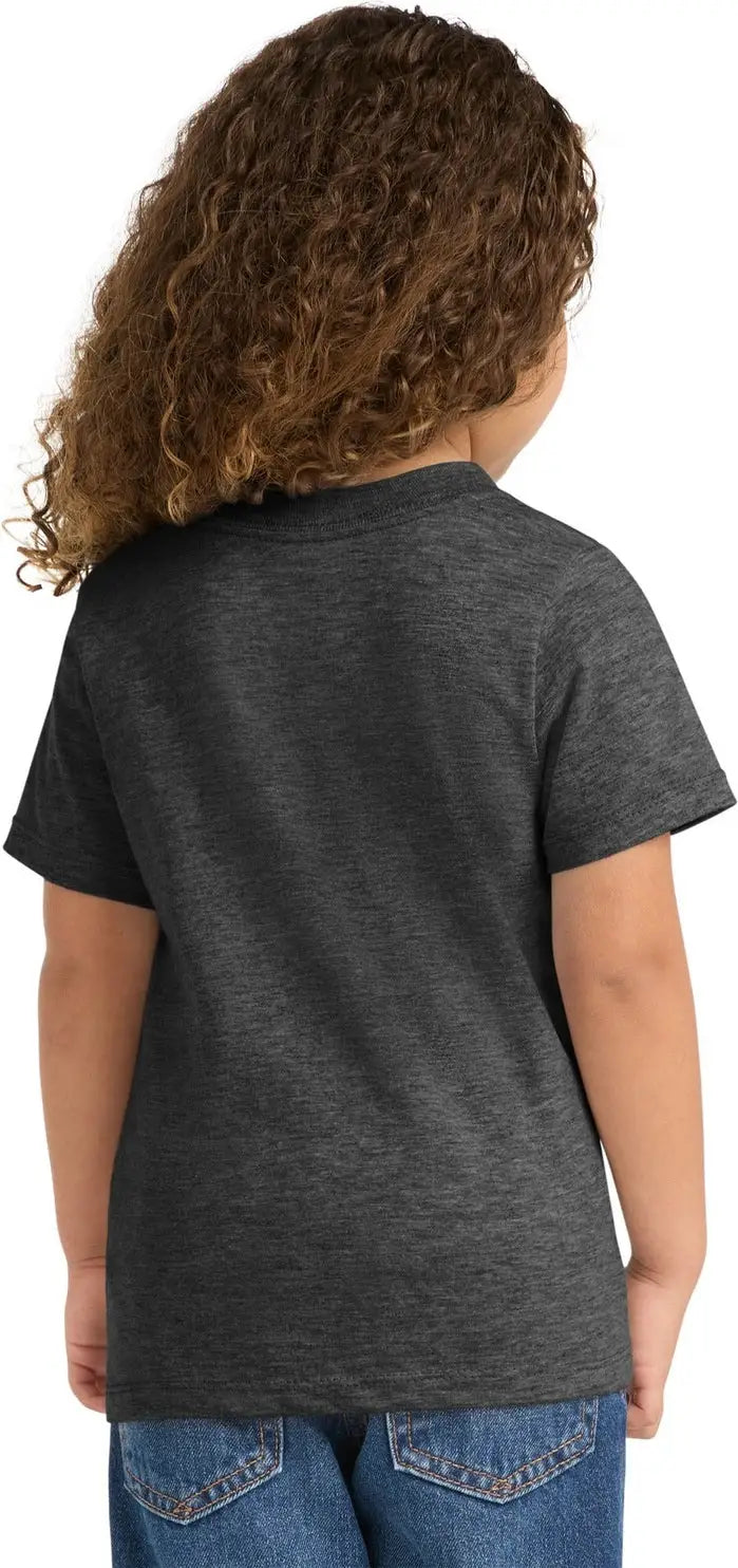 Port & Company Pc450td co Toddler Fan Favorite Tee - Dark Heather Gray