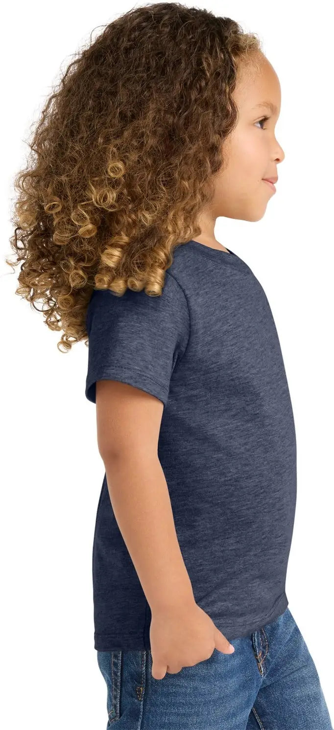 Port & Company Pc450td co Toddler Fan Favorite Tee - Heather Navy