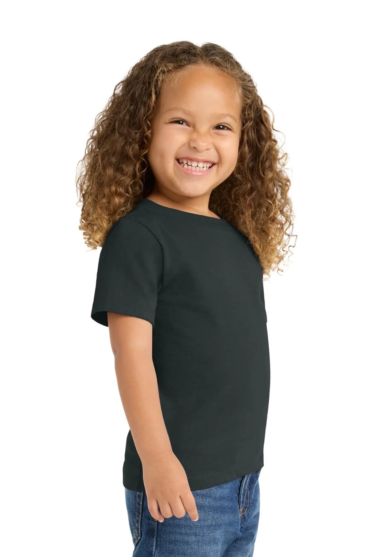Port & Company Pc450td co Toddler Fan Favorite Tee - Jet Black
