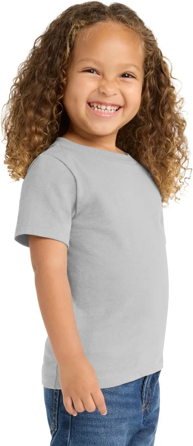 Port & Company Pc450td co Toddler Fan Favorite Tee - Silver