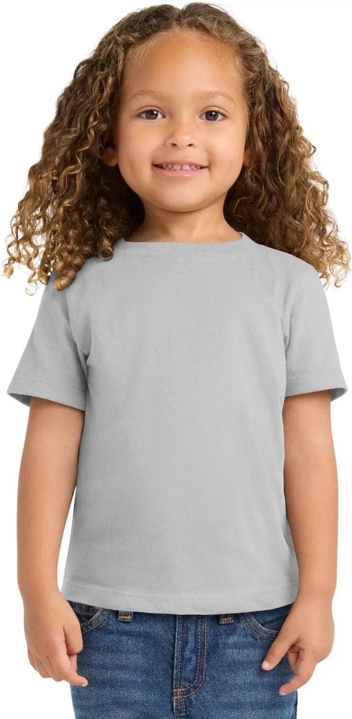 Port & Company Pc450td co Toddler Fan Favorite Tee - Silver
