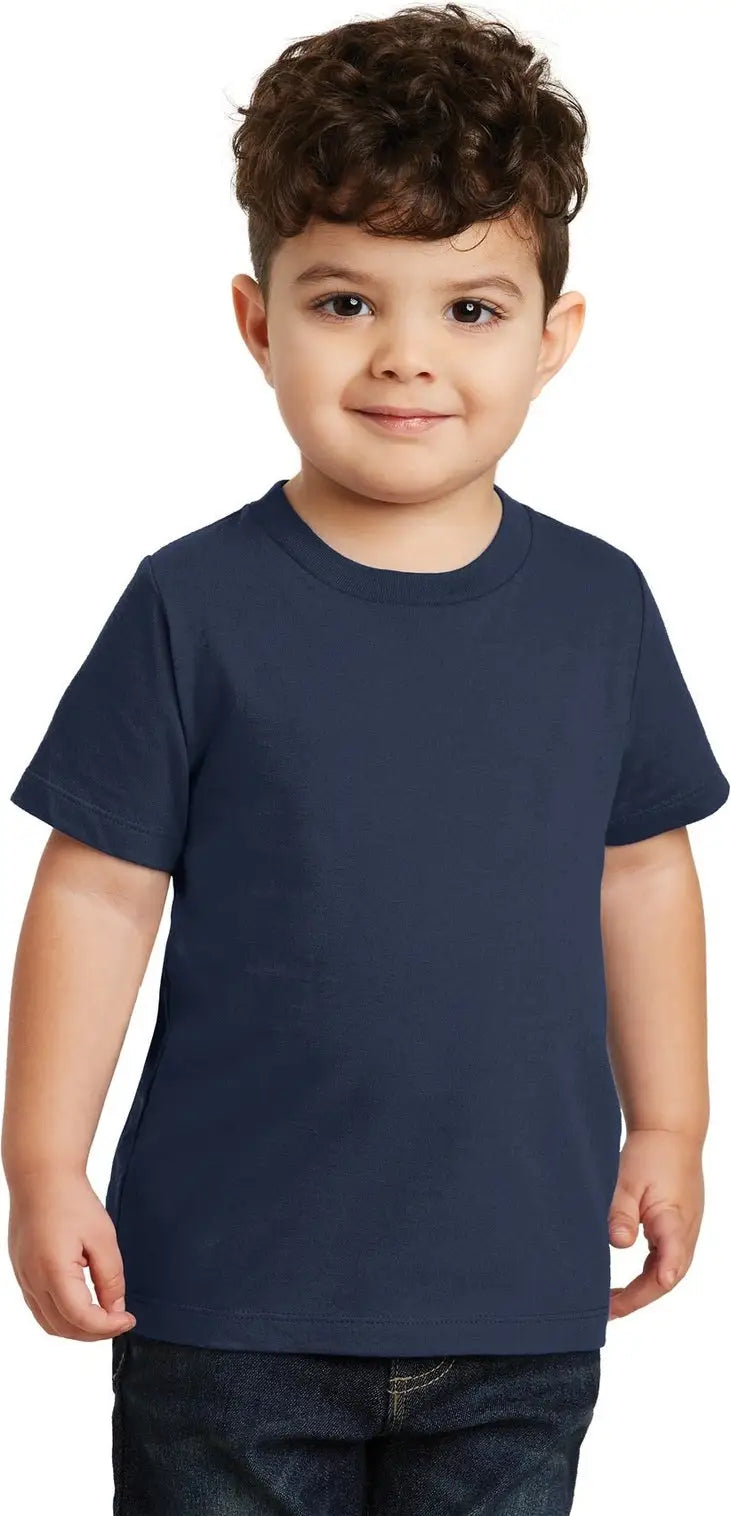 Port & Company Pc450td co Toddler Fan Favorite Tee - Team Navy - 2