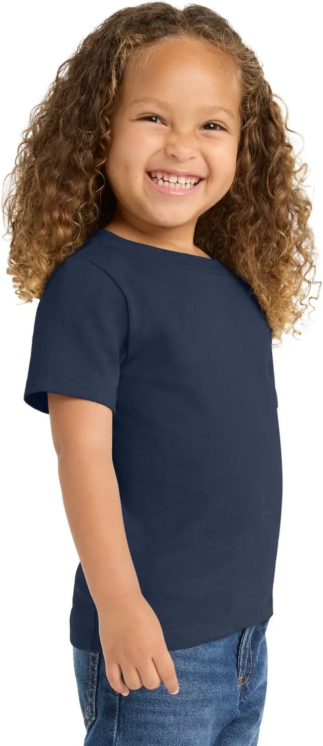 Port & Company Pc450td co Toddler Fan Favorite Tee - Team Navy