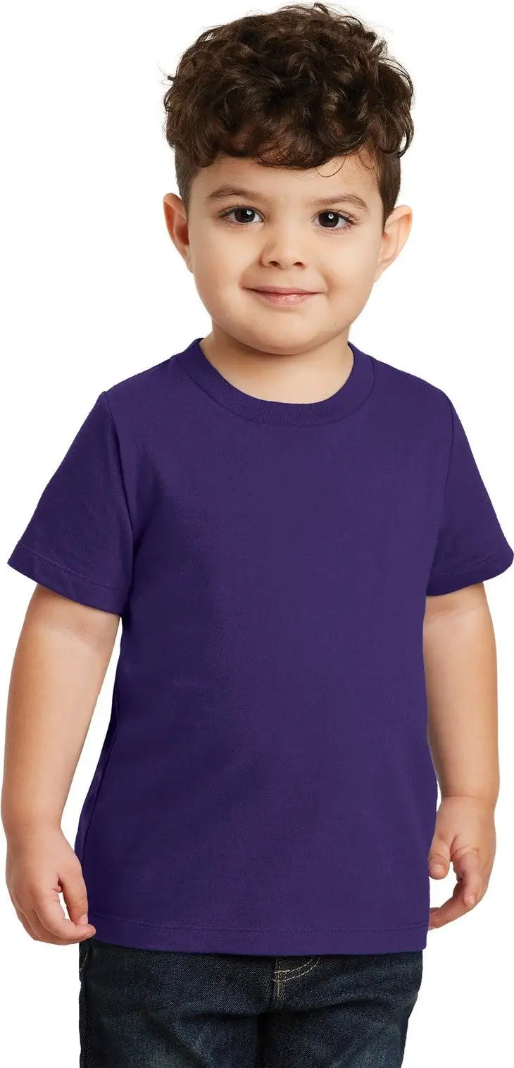 Port & Company Pc450td co Toddler Fan Favorite Tee - Team Purple
