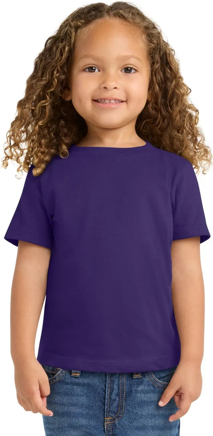 Port & Company Pc450td co Toddler Fan Favorite Tee - Team Purple