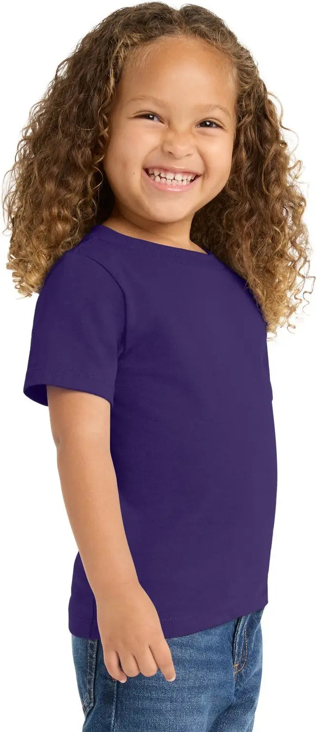 Port & Company Pc450td co Toddler Fan Favorite Tee - Team Purple