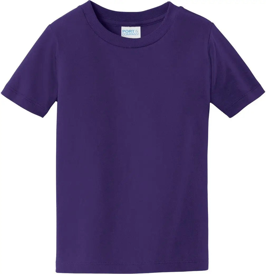 Port & Company Pc450td co Toddler Fan Favorite Tee - Team Purple