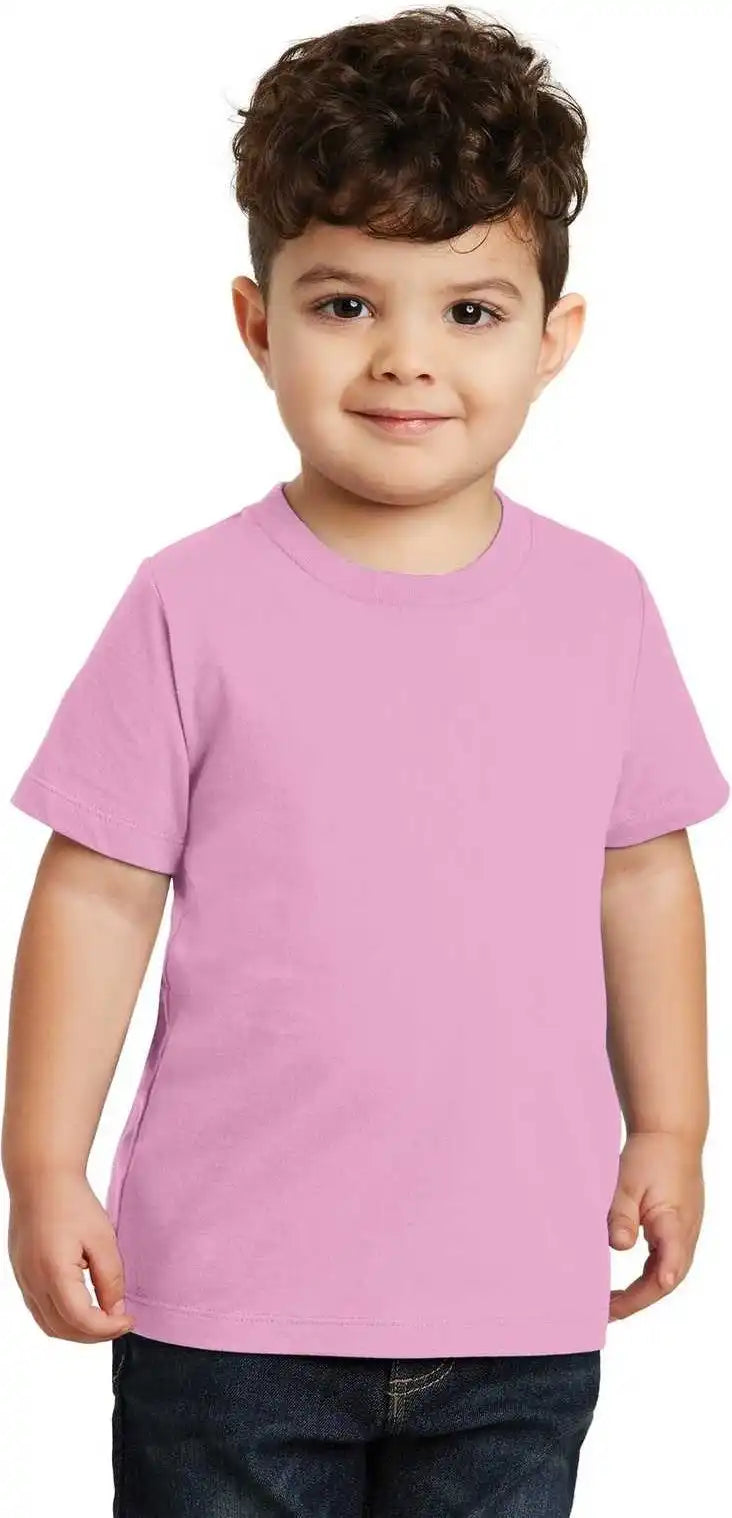 Port & Company Pc450td Toddler Fan Favorite Tee - Candy Pink