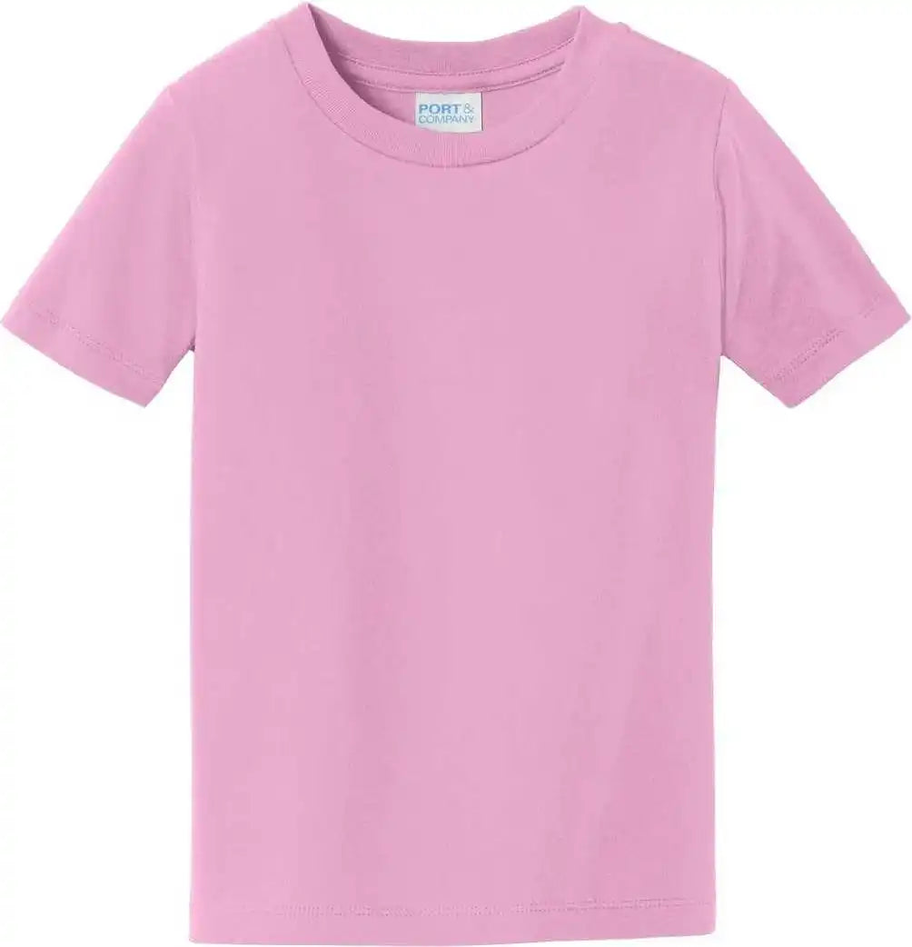 Port & Company Pc450td Toddler Fan Favorite Tee - Candy Pink