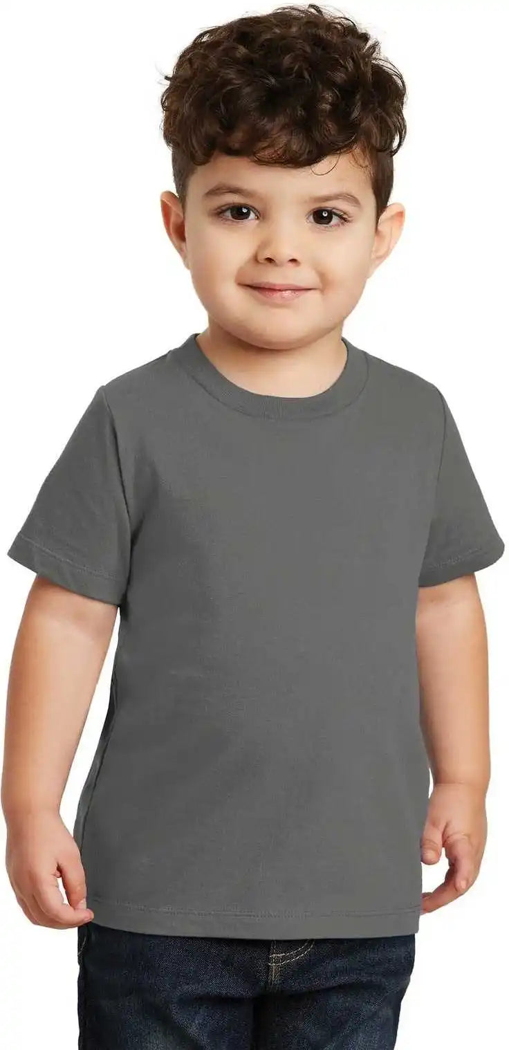 Port & Company Pc450td Toddler Fan Favorite Tee Charcoal