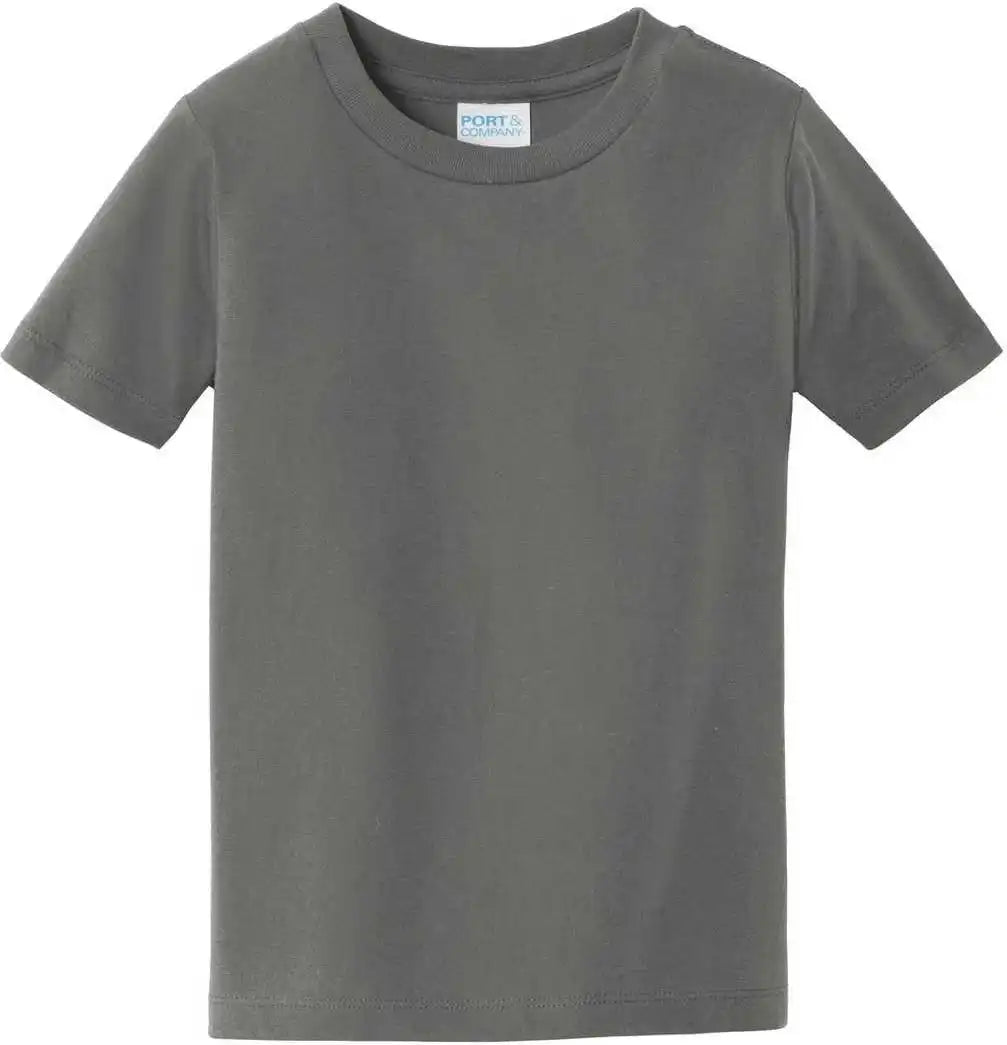 Port & Company Pc450td Toddler Fan Favorite Tee Charcoal