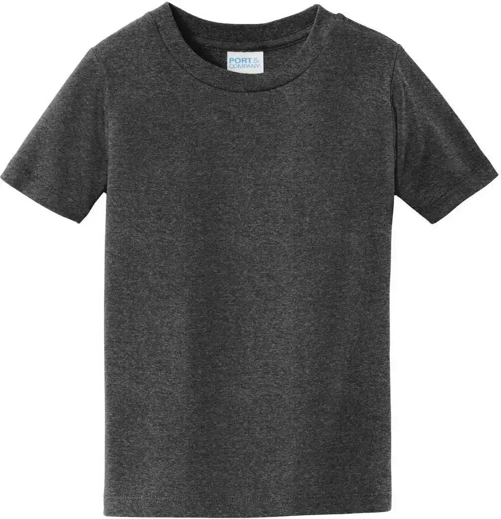 Port & Company Pc450td Toddler Fan Favorite Tee - Dark Heather Gray