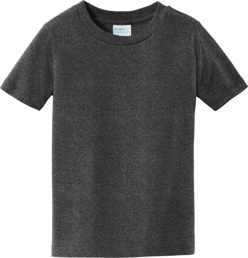 Port & Company Pc450td Toddler Fan Favorite Tee - Dark Heather Grey