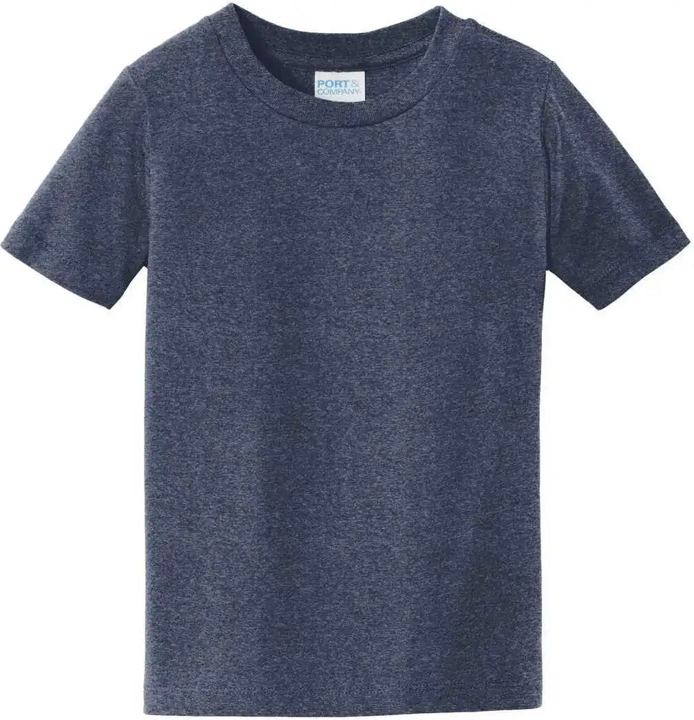 Port & Company Pc450td Toddler Fan Favorite Tee - Heather Navy