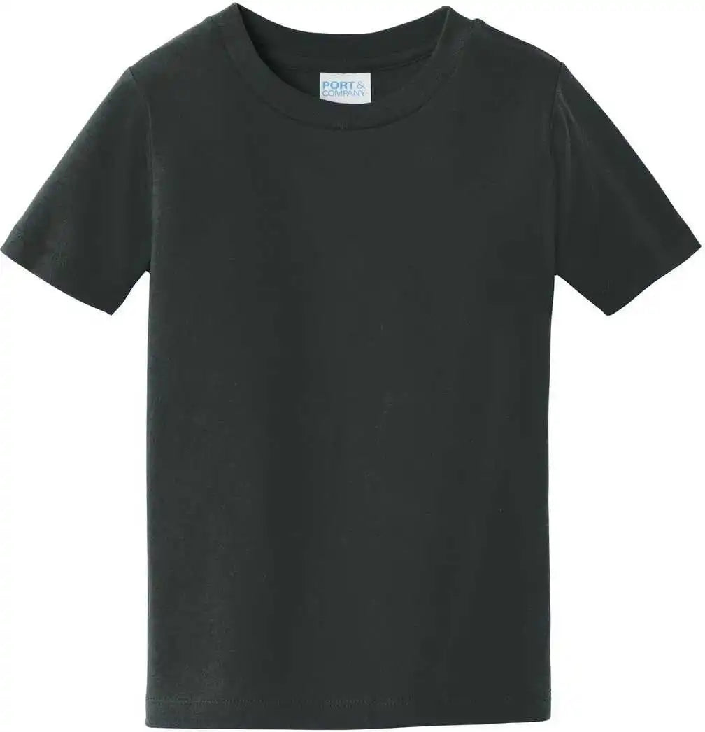 Port & Company Pc450td Toddler Fan Favorite Tee Jet Black