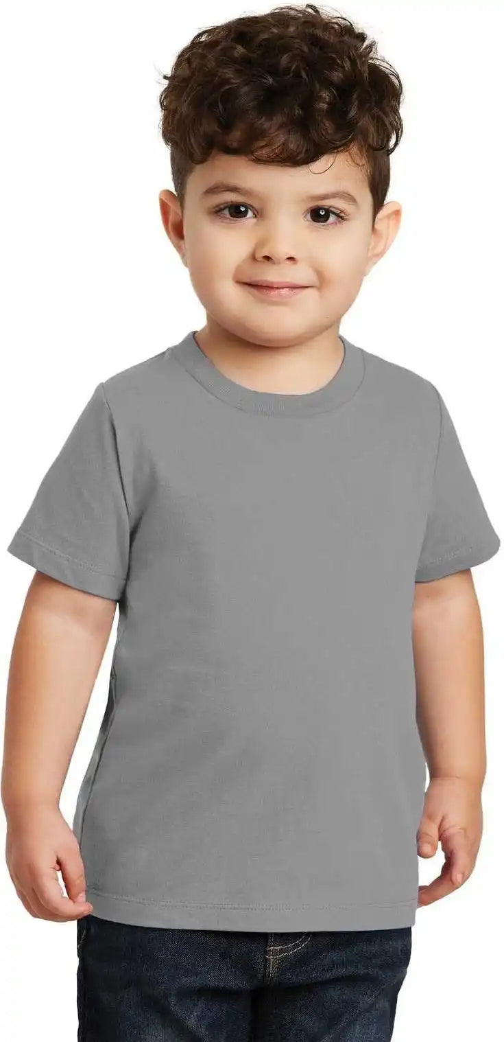 Port & Company Pc450td Toddler Fan Favorite Tee - Medium Gray