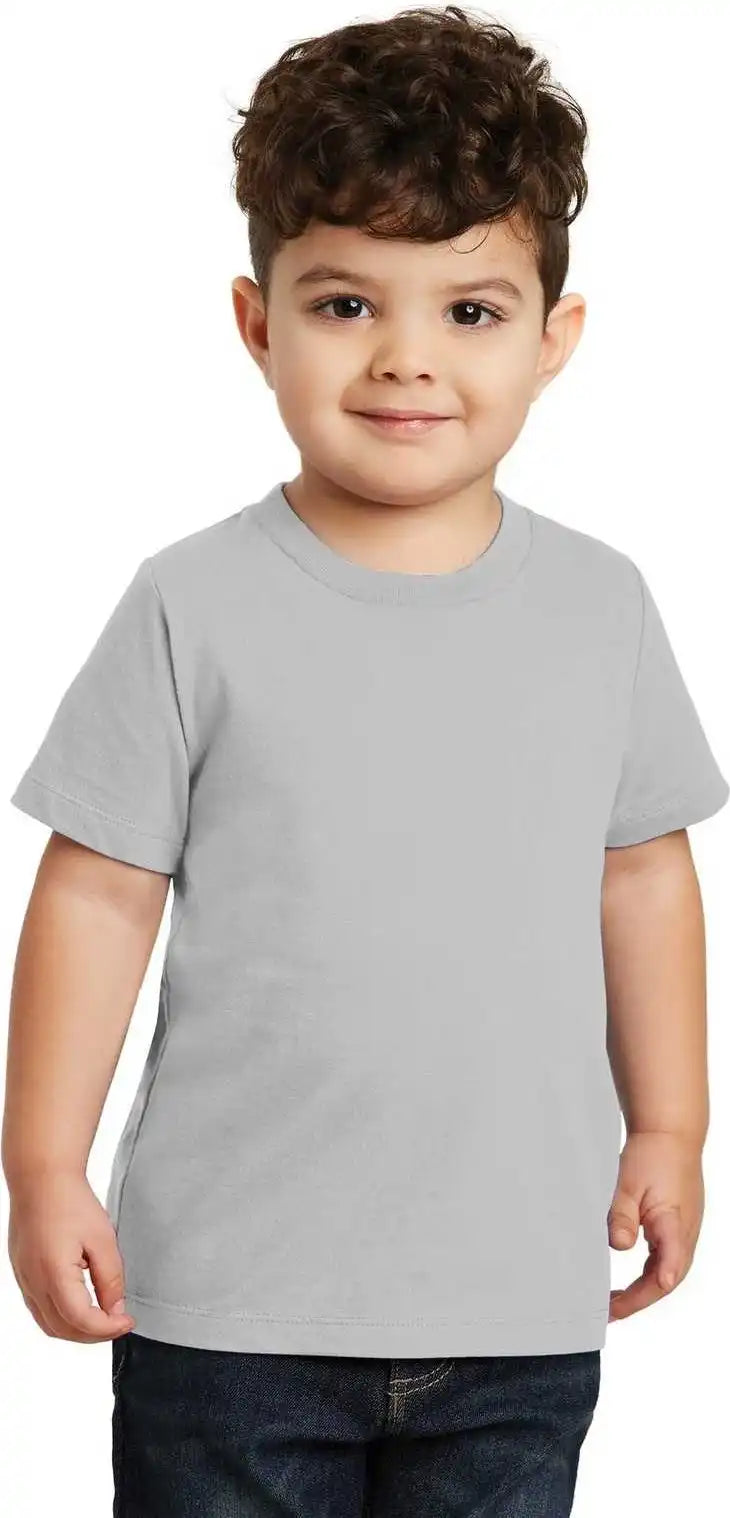 Port & Company Pc450td Toddler Fan Favorite Tee - Silver