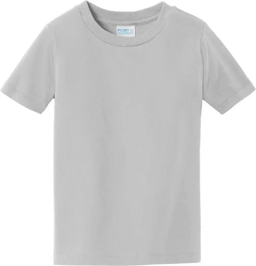 Port & Company Pc450td Toddler Fan Favorite Tee - Silver