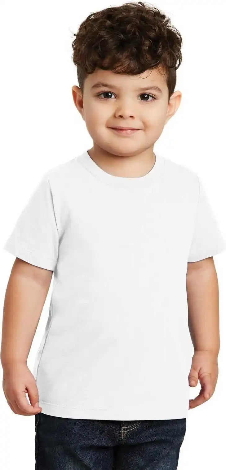 Port & Company Pc450td Toddler Fan Favorite Tee - White
