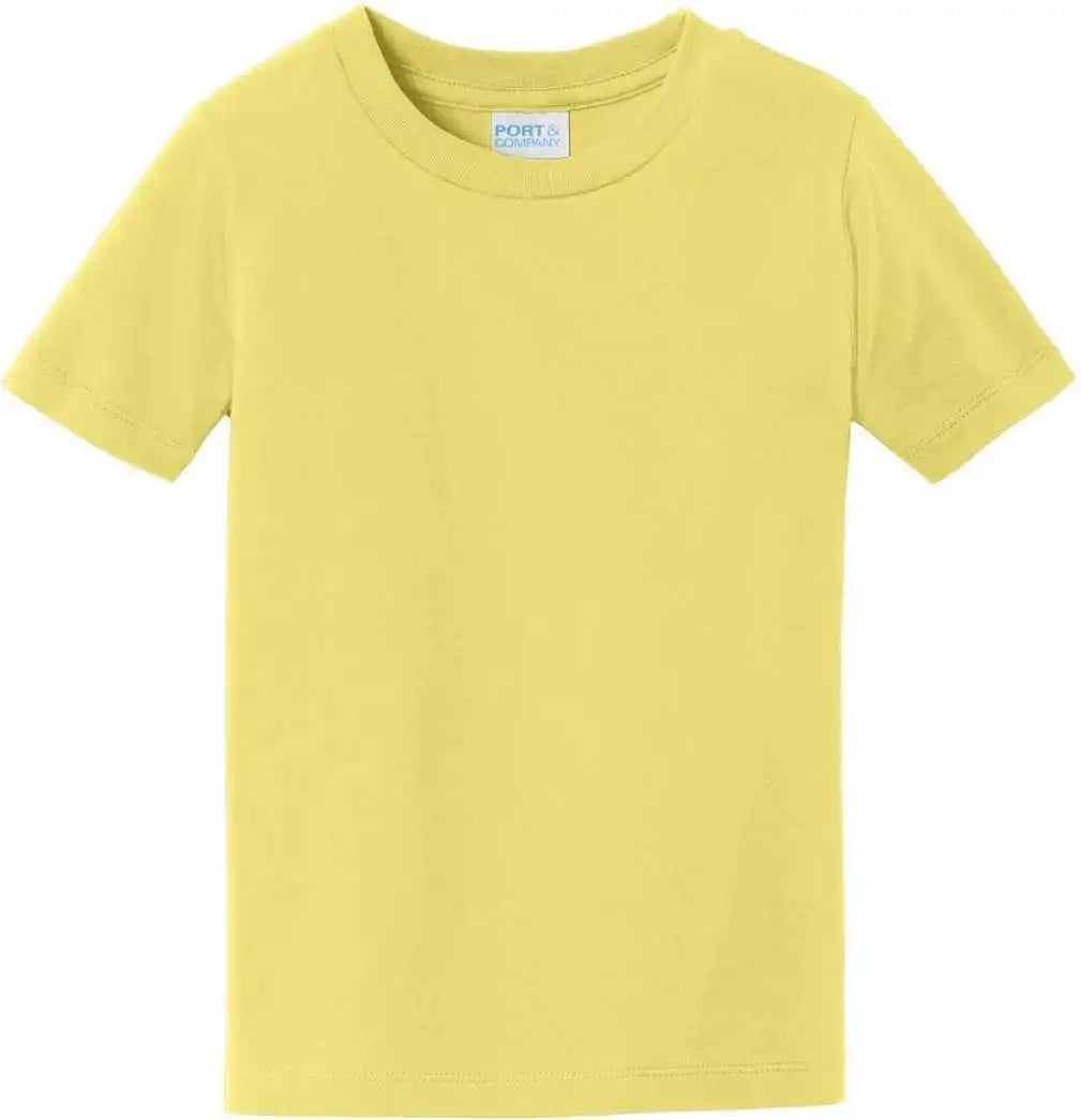 Port &amp; Company Pc450td Toddler Fan Favorite Tee Yellow