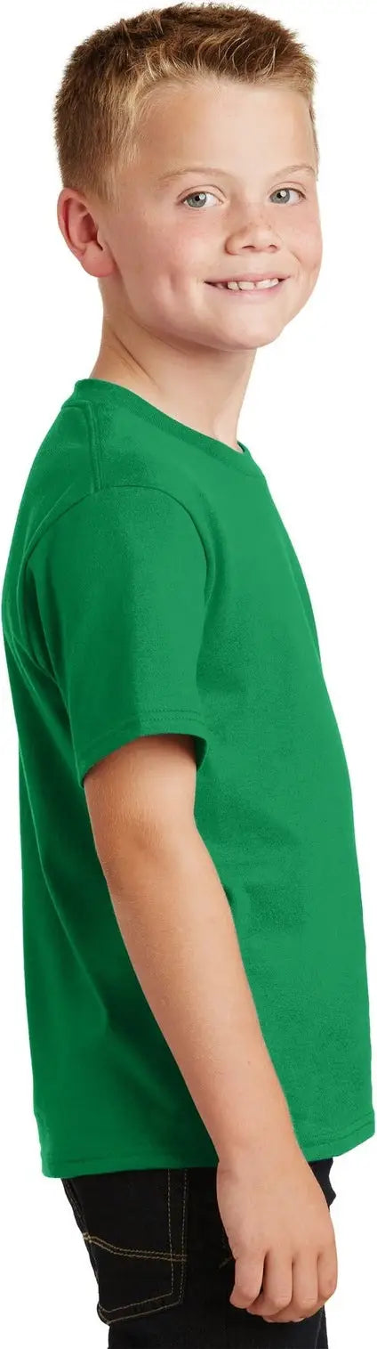 Port & Company Pc450y co Youth Fan Favorite Tee - Athletic Kelly