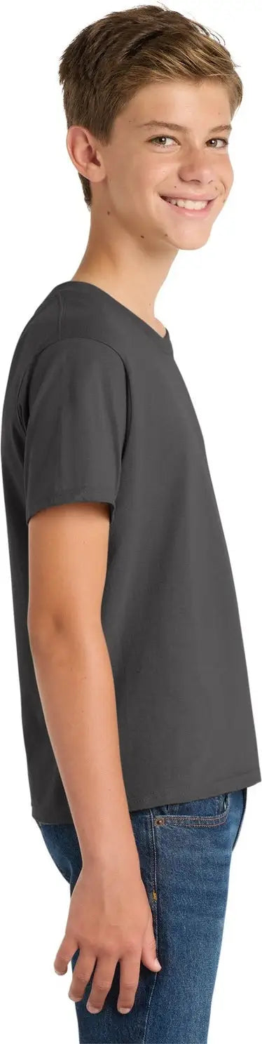 Port & Company Pc450y co Youth Fan Favorite Tee - Charcoal