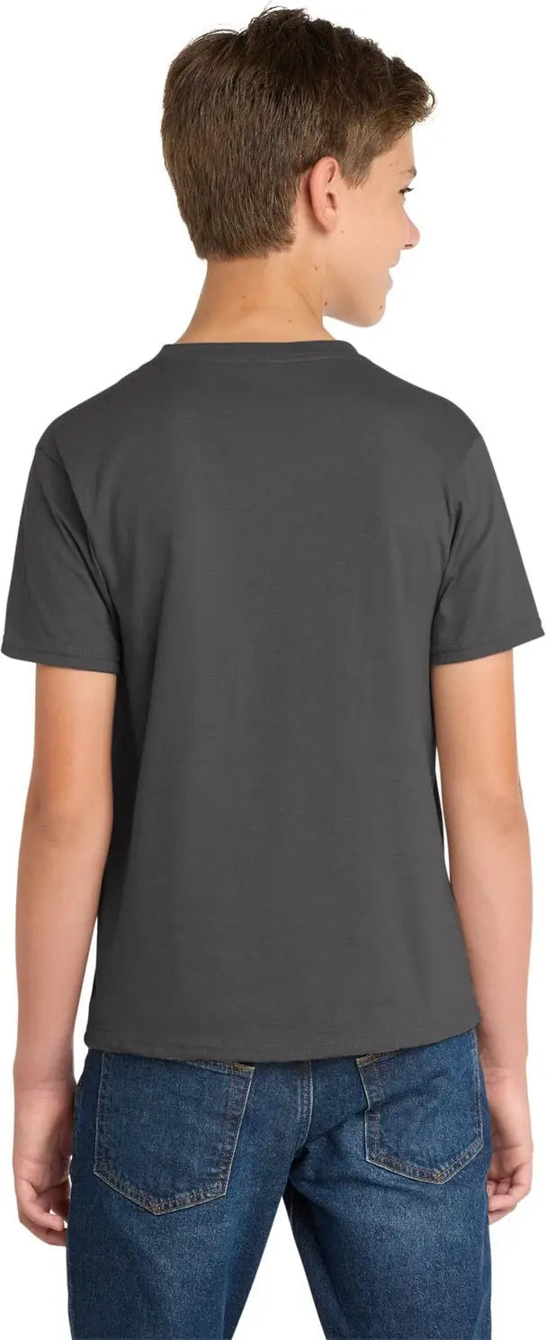Port & Company Pc450y co Youth Fan Favorite Tee - Charcoal