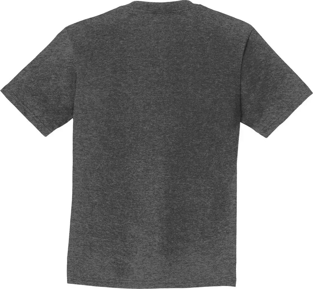 Port & Company Pc450y co Youth Fan Favorite Tee - Dark Heather Gray