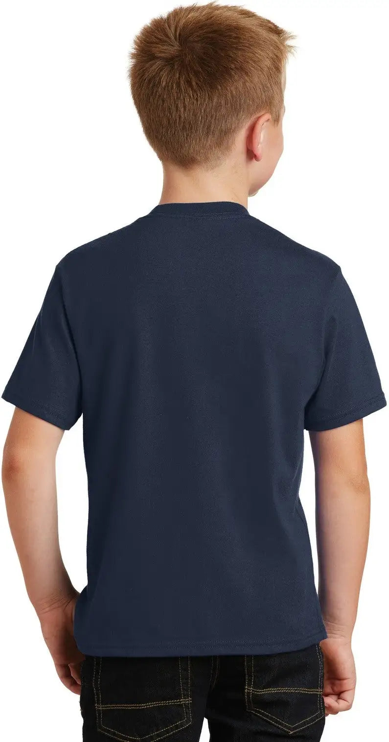 Port & Company Pc450y co Youth Fan Favorite Tee - Deep Navy