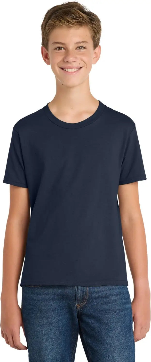 Port & Company Pc450y co Youth Fan Favorite Tee - Deep Navy