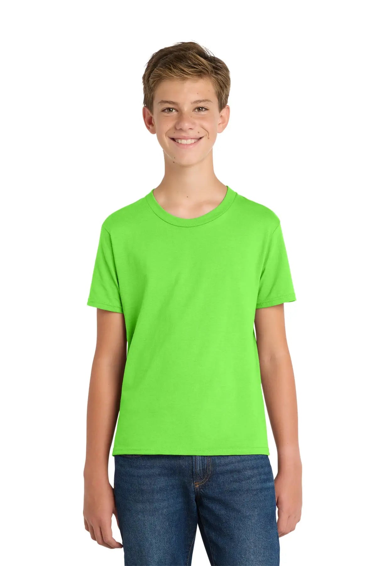 Port & Company Pc450y co Youth Fan Favorite Tee - Flash Green