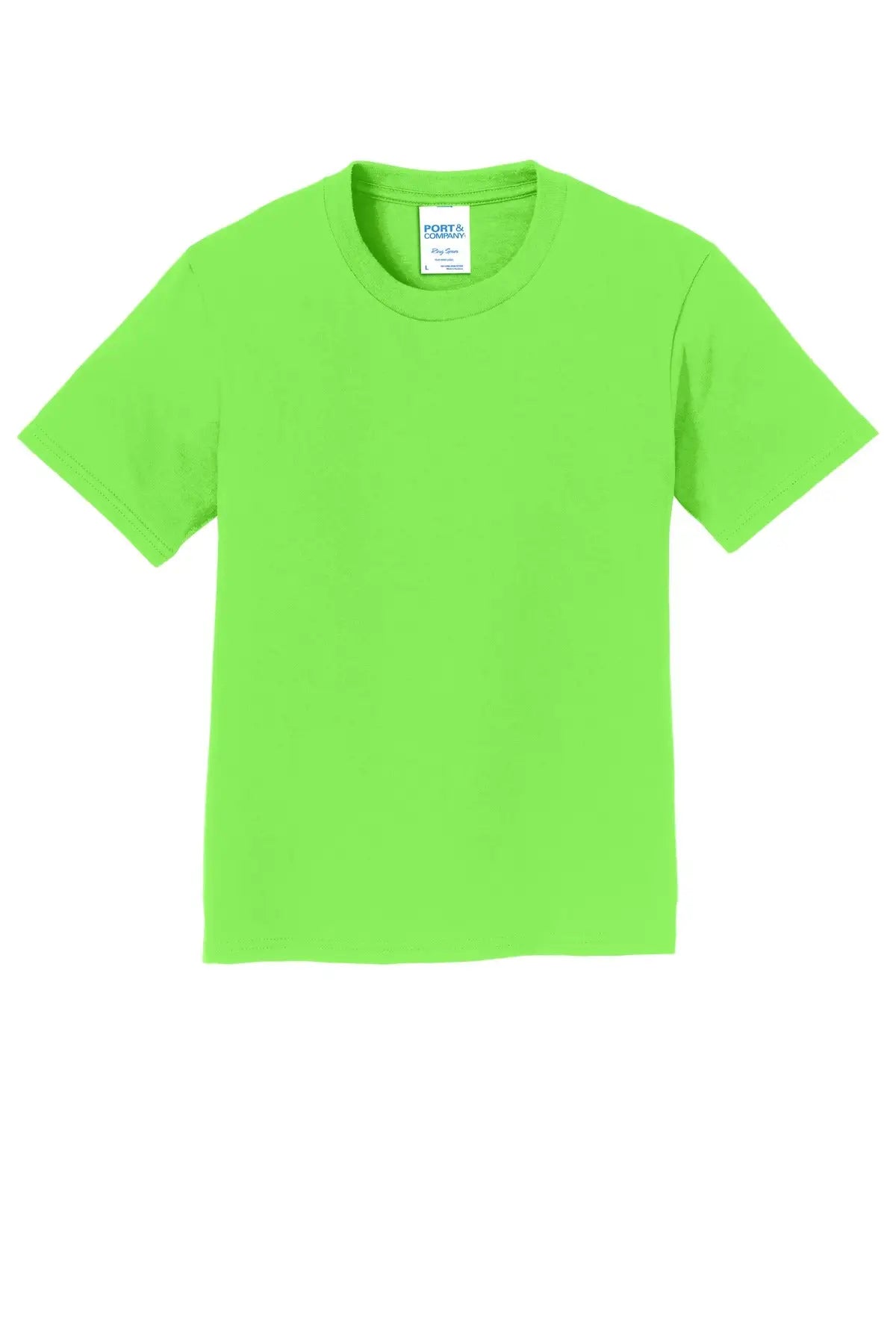 Port & Company Pc450y co Youth Fan Favorite Tee - Flash Green