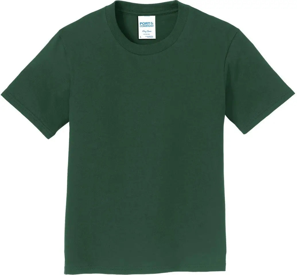 Port & Company Pc450y co Youth Fan Favorite Tee - Forest Green