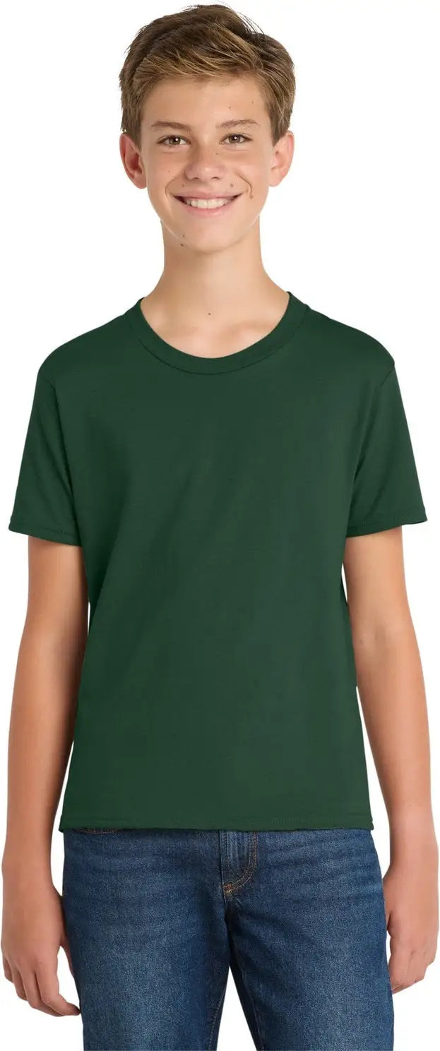 Port & Company Pc450y co Youth Fan Favorite Tee - Forest Green