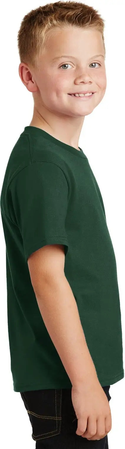 Port & Company Pc450y co Youth Fan Favorite Tee - Forest Green