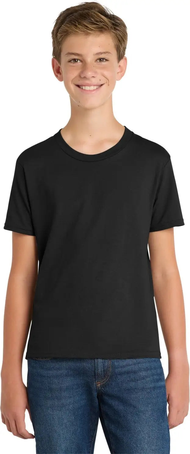 Port & Company Pc450y co Youth Fan Favorite Tee - Jet Black