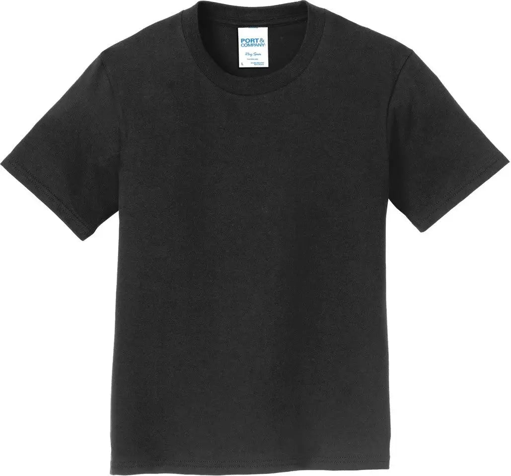 Port & Company Pc450y co Youth Fan Favorite Tee - Jet Black
