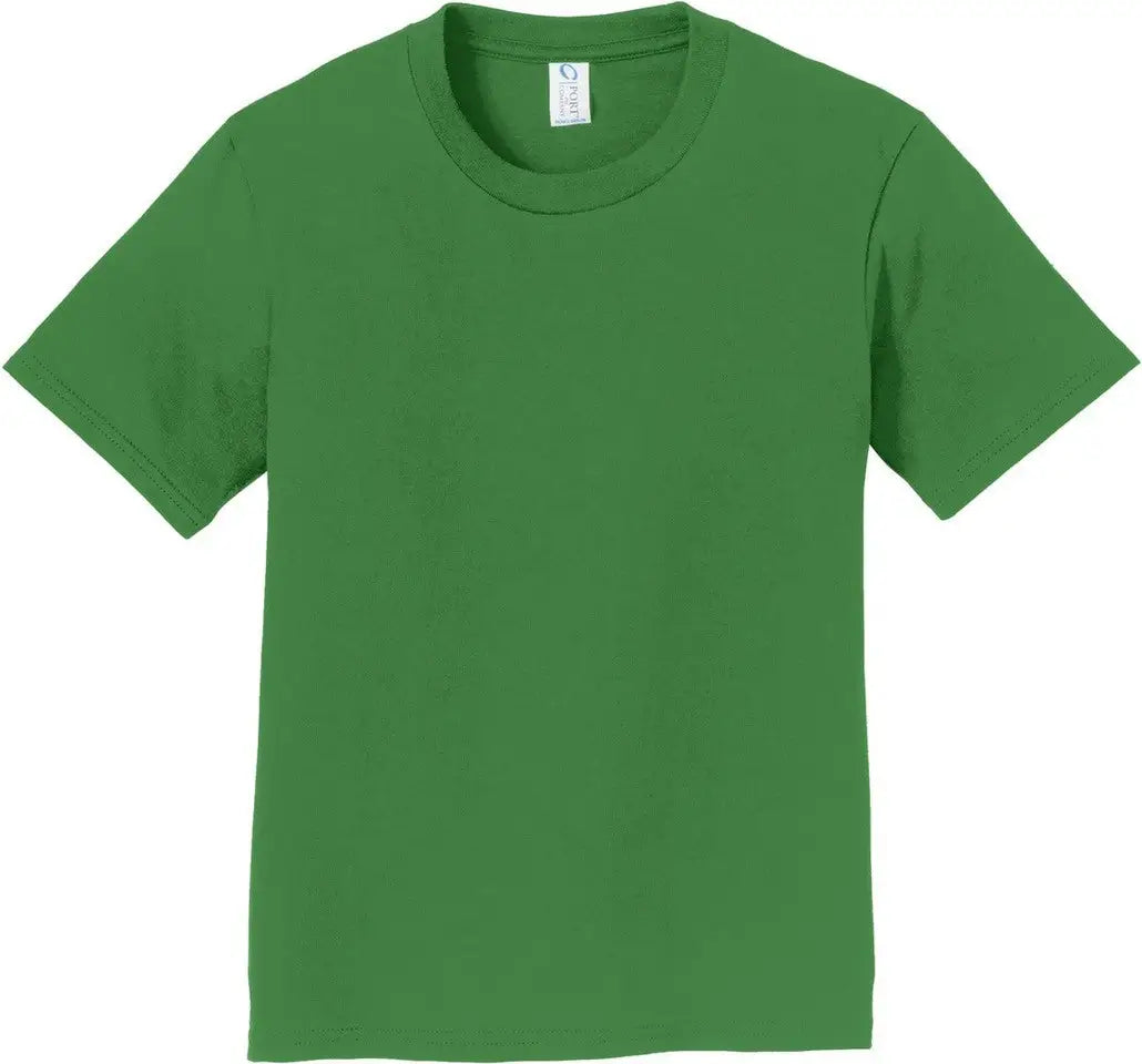 Port & Company Pc450y co Youth Fan Favorite Tee - Kiwi Green
