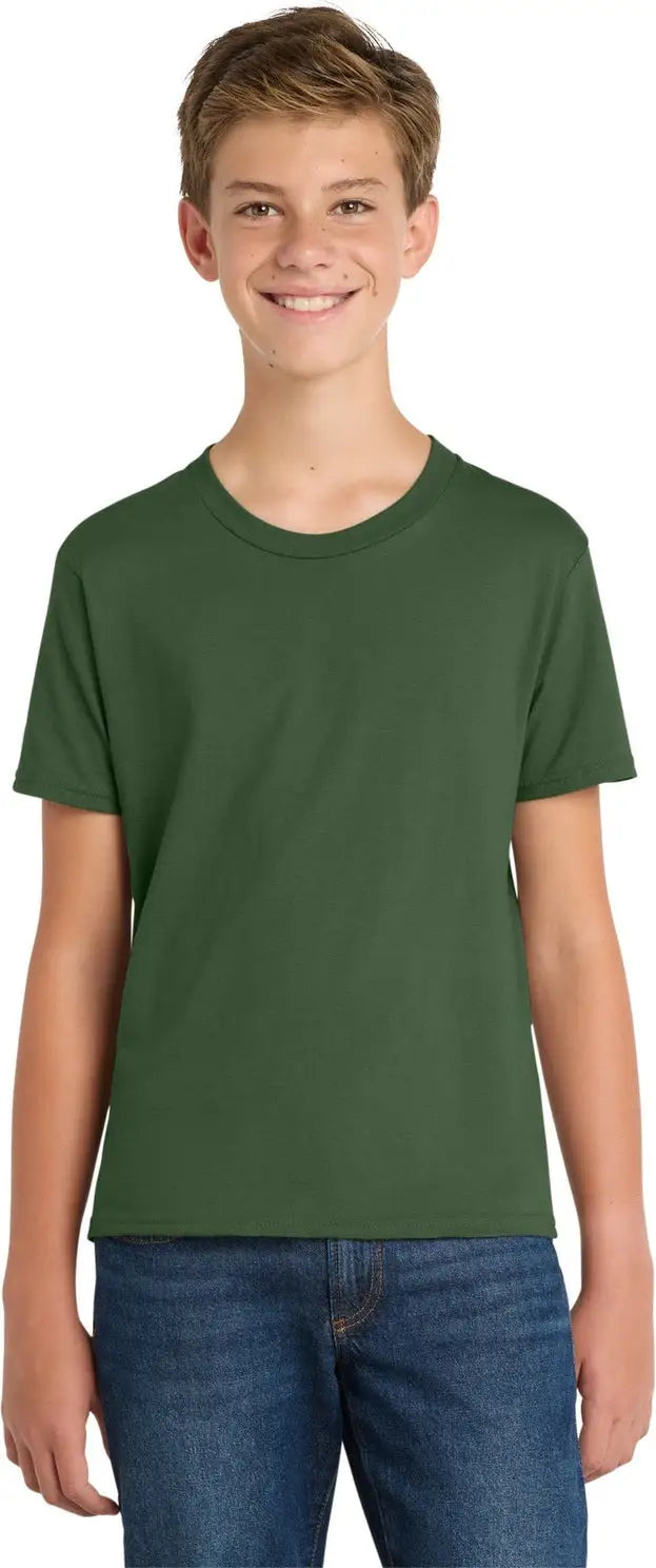 Port & Company Pc450y co Youth Fan Favorite Tee - Olive