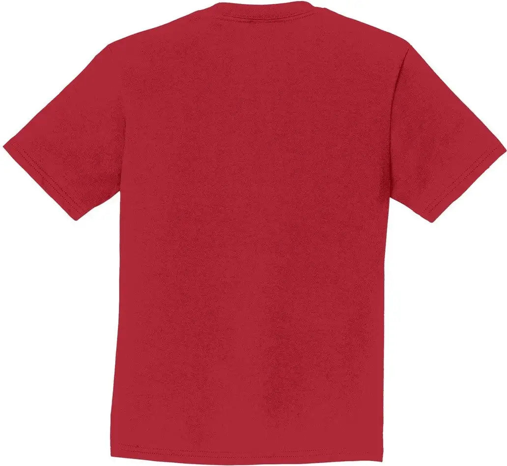 Port & Company Pc450y co Youth Fan Favorite Tee - Team Cardinal