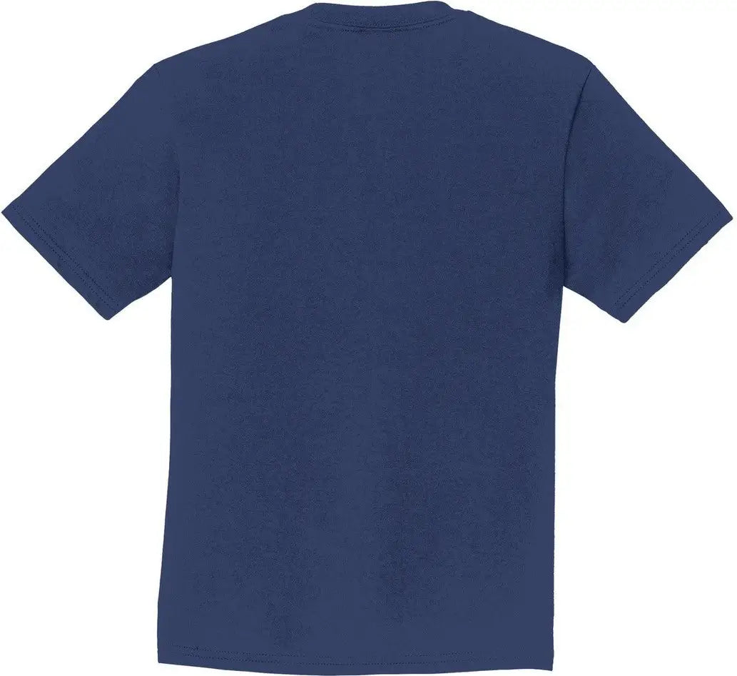 Port & Company Pc450y co Youth Fan Favorite Tee - Team Navy - Xs