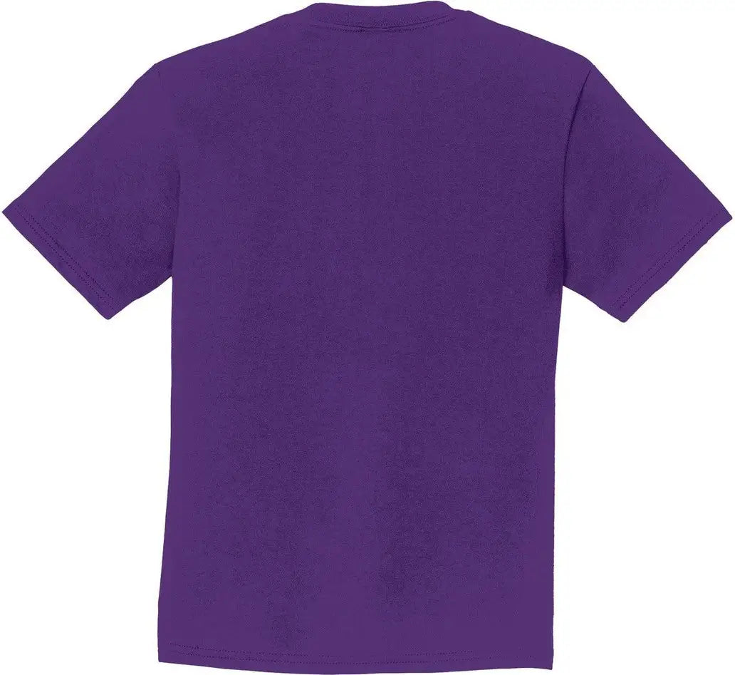 Port & Company Pc450y co Youth Fan Favorite Tee - Team Purple