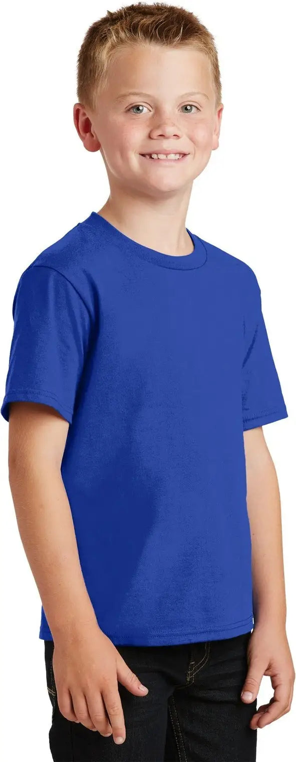 Port & Company Pc450y co Youth Fan Favorite Tee - True Royal