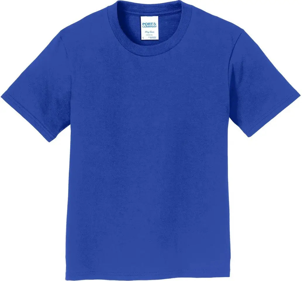 Port & Company Pc450y co Youth Fan Favorite Tee - True Royal