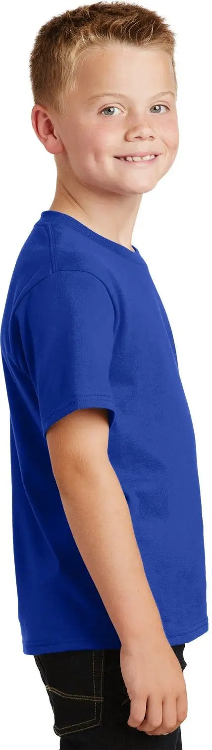 Port & Company Pc450y co Youth Fan Favorite Tee - True Royal