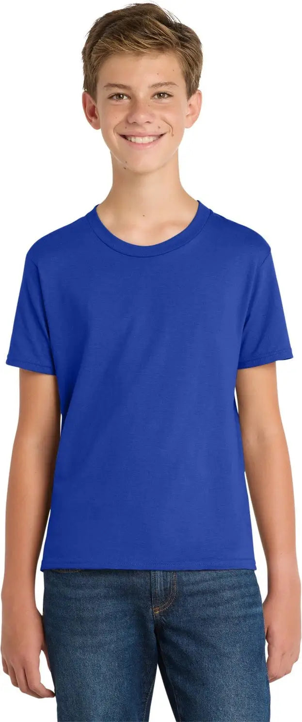 Port & Company Pc450y co Youth Fan Favorite Tee - True Royal