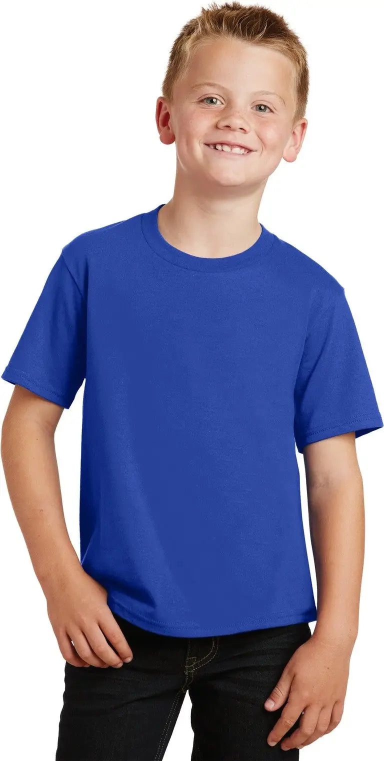 Port & Company Pc450y co Youth Fan Favorite Tee - True Royal - Xs